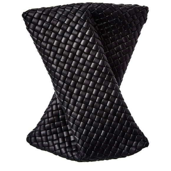 Bottega Veneta Handbags - Bottega Veneta The Crisscross Intrecciato Leather Pouch, Black